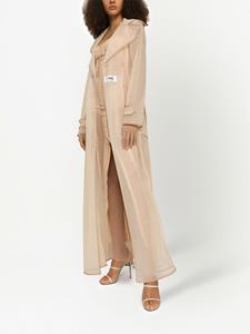 dolce&gabbana Dolce & Gabbana KIM DOLCE & GABBANA midi-jurk met bustier - Beige