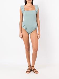 clubebossa Clube Bossa Badpak met vierkante hals - Blauw