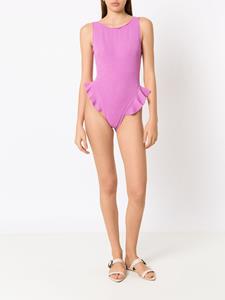 clubebossa Clube Bossa Badpak met ruches - Roze