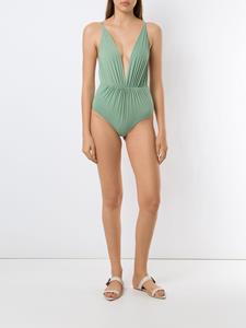clubebossa Clube Bossa Badpak met watervalhals - Groen