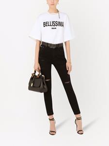 dolce&gabbana Dolce & Gabbana Audrey gerafelde skinny jeans - Zwart