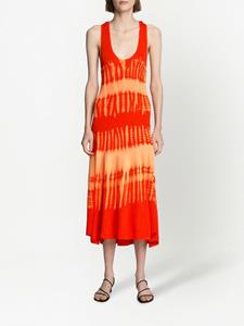 Proenza Schouler Strandjurk met tie-dye print - Oranje