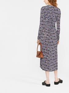 isabelmarant ISABEL MARANT Midi-jurk met bloemenprint - Grijs