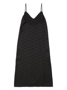 Balenciaga Mini-jurk met monogram - Zwart