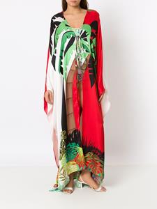 amirslama Amir Slama Tuniek met palmbladprint - Veelkleurig