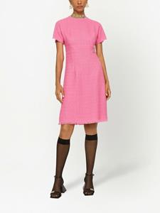 dolce&gabbana Dolce & Gabbana Mini-jurk met korte mouwen - Roze