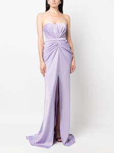 anaradu Ana Radu Strapless avondjurk - Paars
