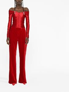 tomford TOM FORD Bootcut broek - Rood