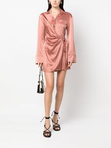 Nanushka Satijnen mini-jurk - Roze