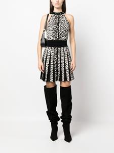 robertocavalli Roberto Cavalli Geplooide mini-jurk - Beige