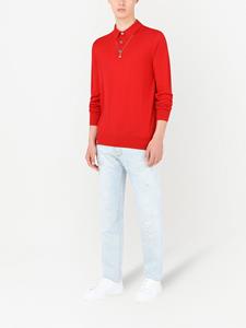 dolce&gabbana Dolce & Gabbana Kasjmier poloshirt - Rood