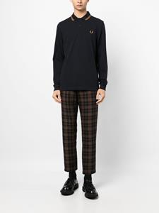 fredperry Fred Perry Poloshirt met geborduurd logo - Blauw