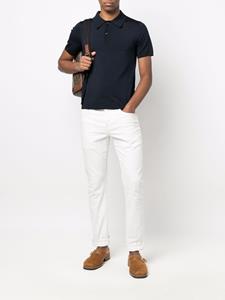 SANDRO Poloshirt met puntkraag - Blauw