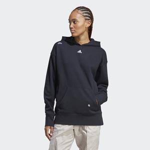 Adidas Relaxed Hoodie met op Healing Crystals geïnspireerde Graphics