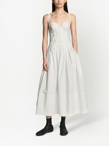 proenzaschouler Proenza Schouler Midi-jurk met bustiere - Wit