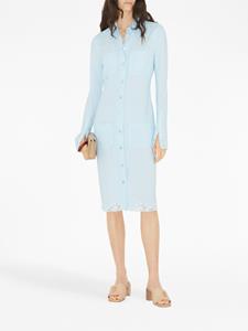 Burberry Blousejurk met kant - Blauw