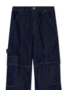 Simkhai Axelle high waist broek - Blauw