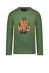 Tygo & Vito Jongens shirt - Mason - Olijf groen