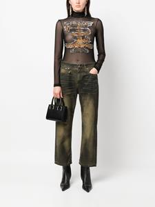 R13 Cropped jeans - Groen