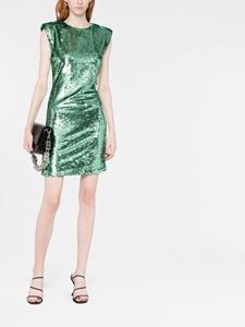 philippplein Philipp Plein Jurk verfraaid met pailletten - Groen