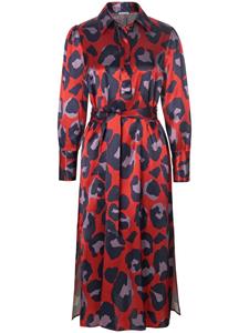 seidensticker Sommerkleid "Schwarze Rose", Kragen Druck