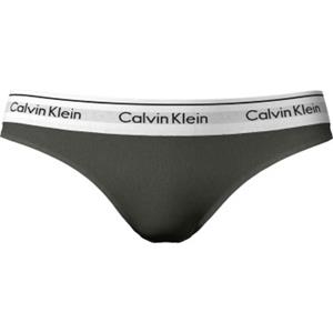 calvinklein Calvin Klein Modern Cotton Field Olive Thong