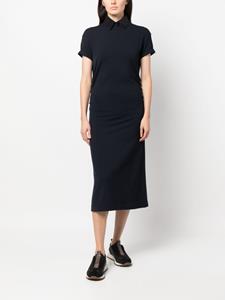 brunellocucinelli Brunello Cucinelli Midi-jurk verfraaid met pailletten - Blauw