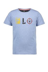 Like Flo Jongens t-shirt - Blauw melee