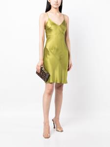 gilda&pearl Gilda & Pearl Zijden mini-jurk - Groen
