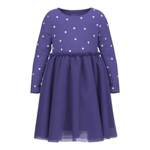 name it Kinder Jerseykleid NMFOFELIA lila Mädchen 