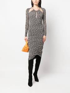 isabelmarant ISABEL MARANT Uitgesneden midi-jurk - Zwart