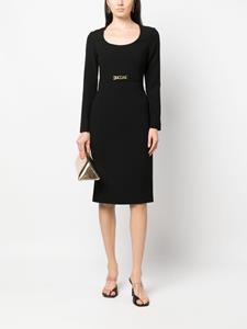 TWINSET Jurk met lange mouwen - Zwart