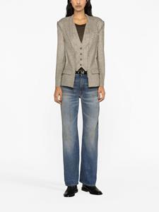 R13 Straight jeans - Blauw