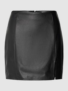 ONLY Lederimitatrock "ONLLENI FAUX LEATHER SLIT SKIRT PNT NOOS"