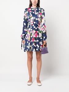 MSGM Mini-jurk met stippen - Blauw