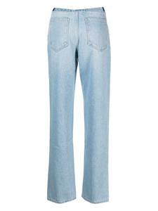 GCDS Choker straight jeans - Blauw