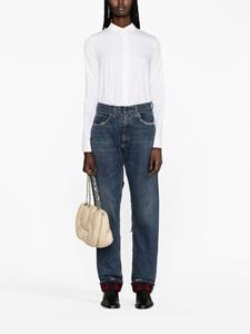 Maison Margiela ripped straight-leg jeans - Blauw