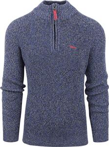 New zealand auckland NZA Half Zip Trui Ngamuwahine Donkerblauw