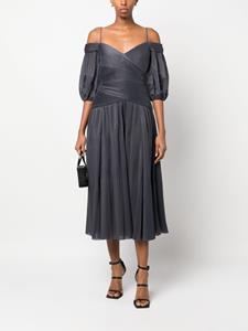 ZIMMERMANN Off-shoulder jurk - Blauw