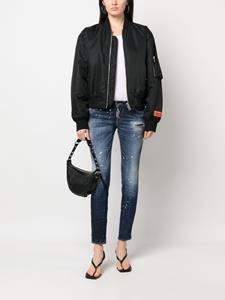 DSQUARED2 Jeans met gerafeld-effect - Blauw