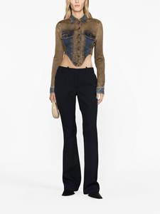 Off-White Flared broek - Blauw