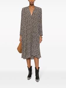 isabelmarant ISABEL MARANT Patel midi-jurk - Zwart