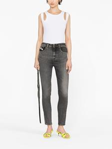 Diesel Slandy-High 1984 skinny jeans - Grijs