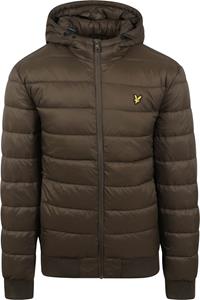 Lyle and Scott Lyle & Scott Baffle Jas Donkergroen