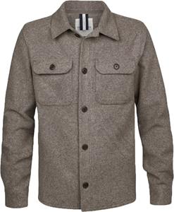 Profuomo Overshirt Wolblend Taupe