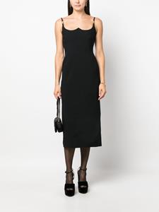 Versace Medusa midi-jurk - Zwart