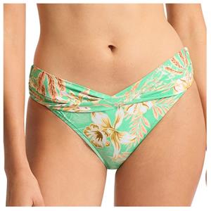 Seafolly  Women's Eden Twist Band Mini Hipster Pant - Bikinibroekje, groen