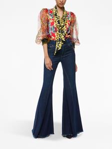 alice+olivia alice + olivia High waist jeans - Blauw