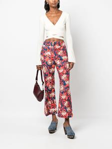 ladoublej La DoubleJ Flared broek - Blauw