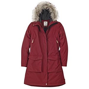 Fjällräven Dames Winterparka Nuuk Lite Parka W, bordeauxrood